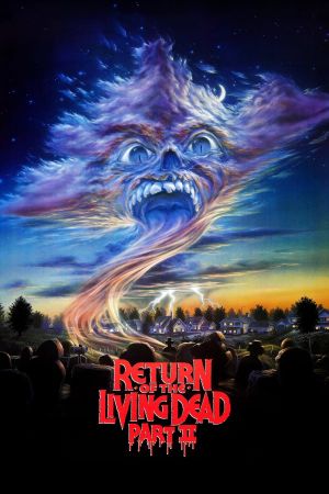 Return of the Living Dead II's poster