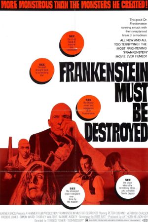 Frankenstein Must Be Destroyed's poster