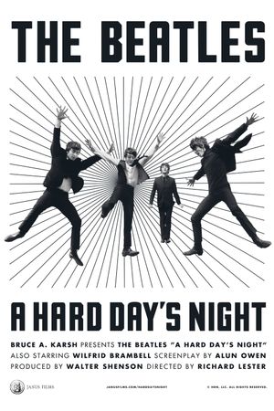 A Hard Day's Night's poster