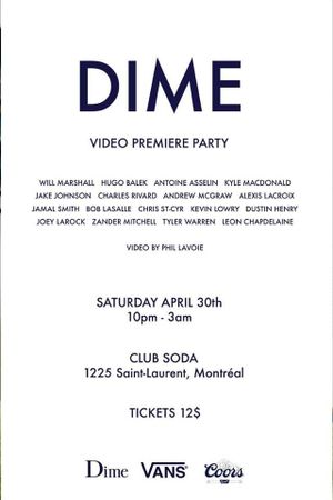 The Dime Video's poster