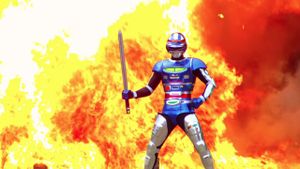 Space Cop Shaider: Pursuit! Shigi Shigi Abduction Plan's poster
