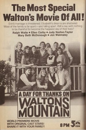 A Day for Thanks on Waltons Mountain's poster