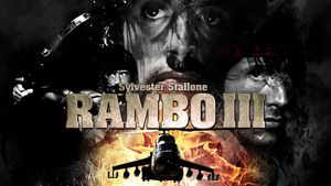 Rambo III's poster