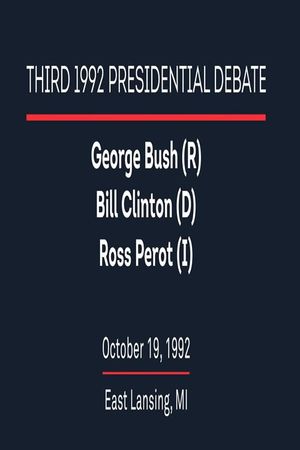 1992 Third Presidential Debate's poster