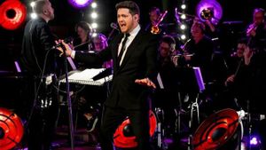 Michael Bublé's Christmas in Hollywood's poster