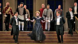 The Metropolitan Opera: The Merry Widow's poster