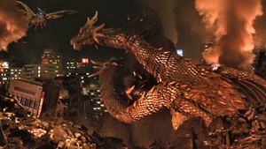 Godzilla, Mothra and King Ghidorah: Giant Monsters All-Out Attack's poster