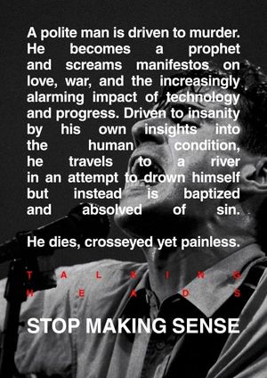 Stop Making Sense's poster