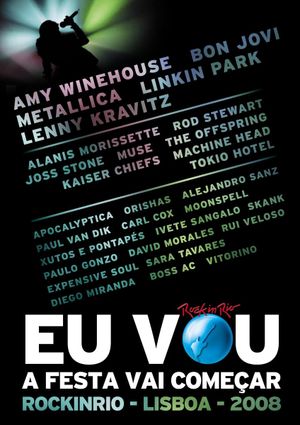 Linkin Park Live in Rock in Rio 2008's poster