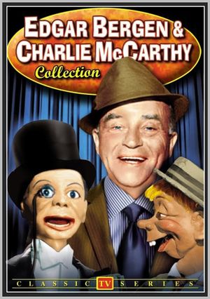 Edgar Bergen with Charlie McCarthy's poster