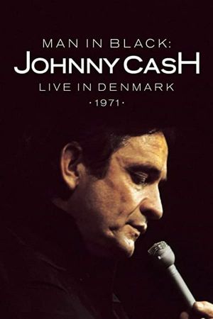 Johnny Cash in Copenhagen's poster