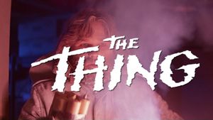 The Thing's poster