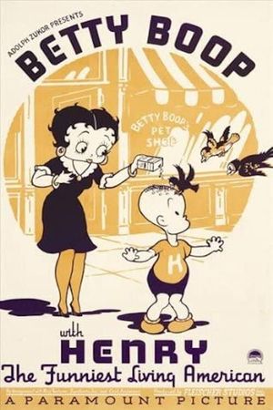 Betty Boop with Henry the Funniest Living American's poster