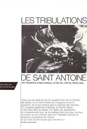 Les tribulations de saint Antoine's poster