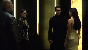 The Matrix Reloaded's poster