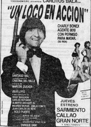 Un loco en acción's poster
