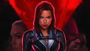 Black Widow's poster