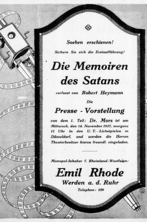 Die Memoiren des Satans, 1. Teil - Doktor Mors's poster
