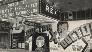 Doctor X's poster