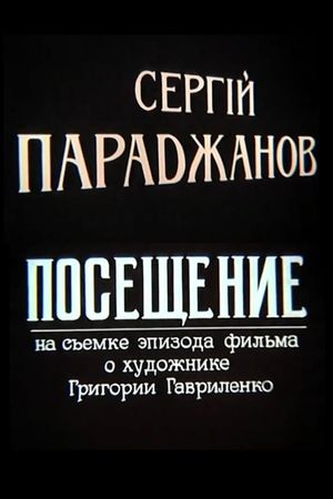 Sergei Parajanov. A Visit's poster image