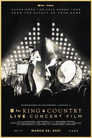 The For King & Country Live Concert Film's poster