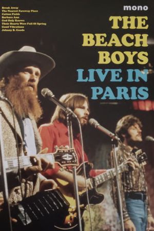 The Beach Boys: Live In Paris, 1969's poster