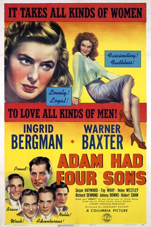 Adam Had Four Sons's poster