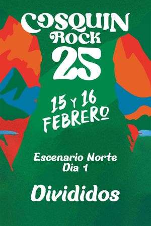 Divididos - Cosquín Rock 2025's poster