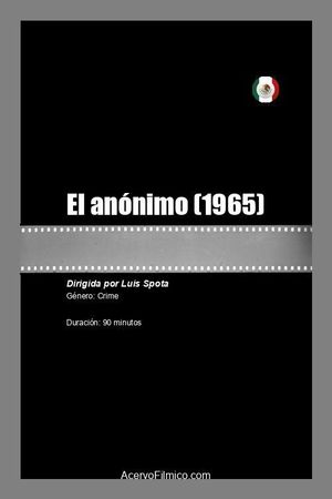 El anónimo's poster