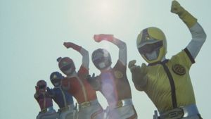 Kagaku Sentai Dynaman: The Movie's poster