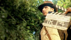 Timeless Heroes: Indiana Jones and Harrison Ford's poster