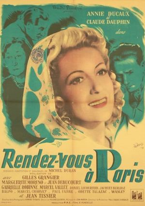 Rendezvous in Paris's poster