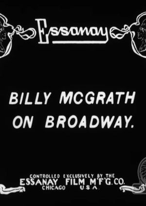 Billy McGrath on Broadway's poster
