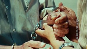A Hand Cuffed Passenger's poster