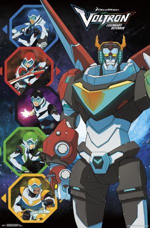 The Rise of Voltron's poster