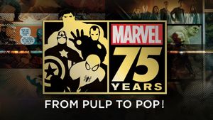 Marvel: 75 Years, from Pulp to Pop!'s poster