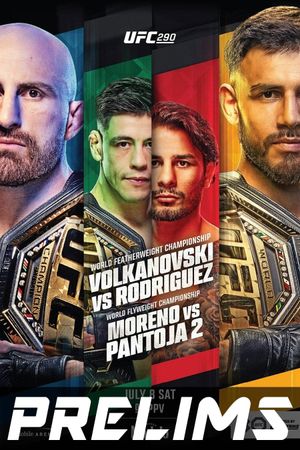 UFC 290: Volkanovski vs. Rodriguez's poster