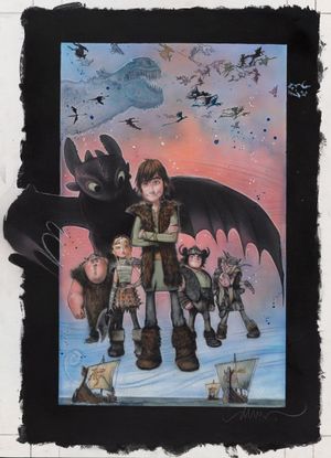 How to Train Your Dragon's poster