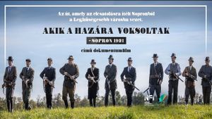 Akik a hazára voksoltak - Sopron 1921's poster