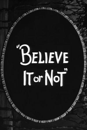 Believe It or Not (Second Series) #1's poster