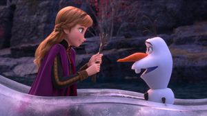 Frozen II's poster
