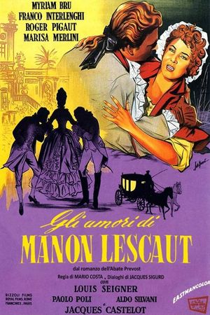 The Lovers of Manon Lescout's poster