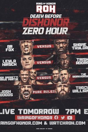 ROH: Death Before Dishonor Zero Hour's poster