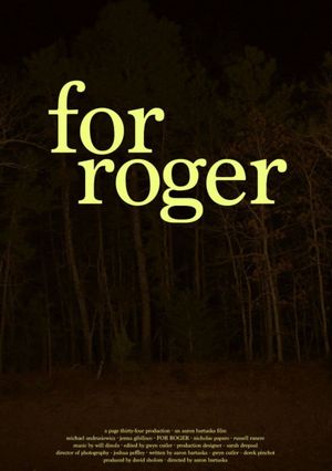 For Roger's poster