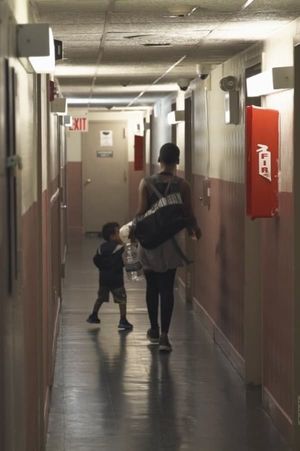 Mornings: Portraits of Mothers in Homelessness's poster