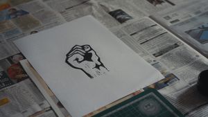 Drawing a Line's poster