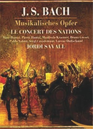 Bach BWV 1079 Musical Offering Jordi Savall Concert des Nations's poster