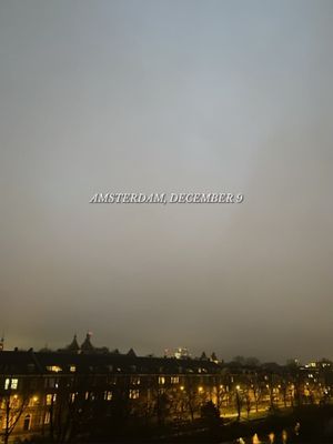 Amsterdam, December 9's poster