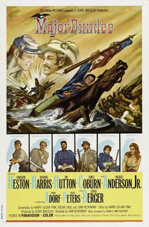 Major Dundee's poster