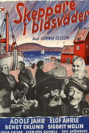 Skeppare i blåsväder's poster